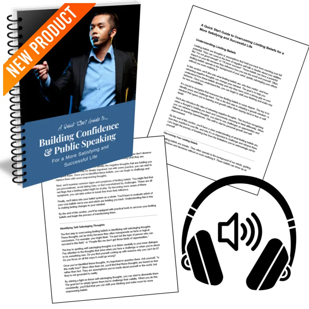 Building Confidence & Public Speaking Plr Course Report