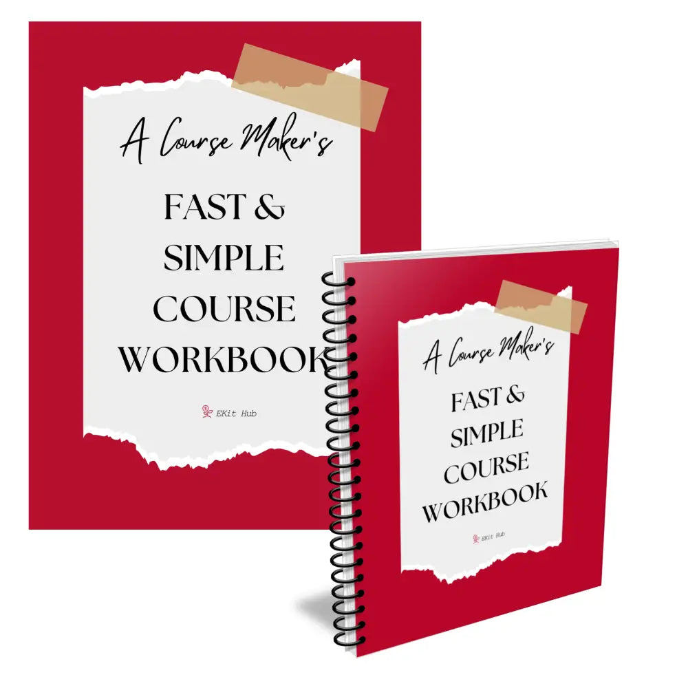 Course Creation Pdf Simplify Course Design with Our Creation Workbook