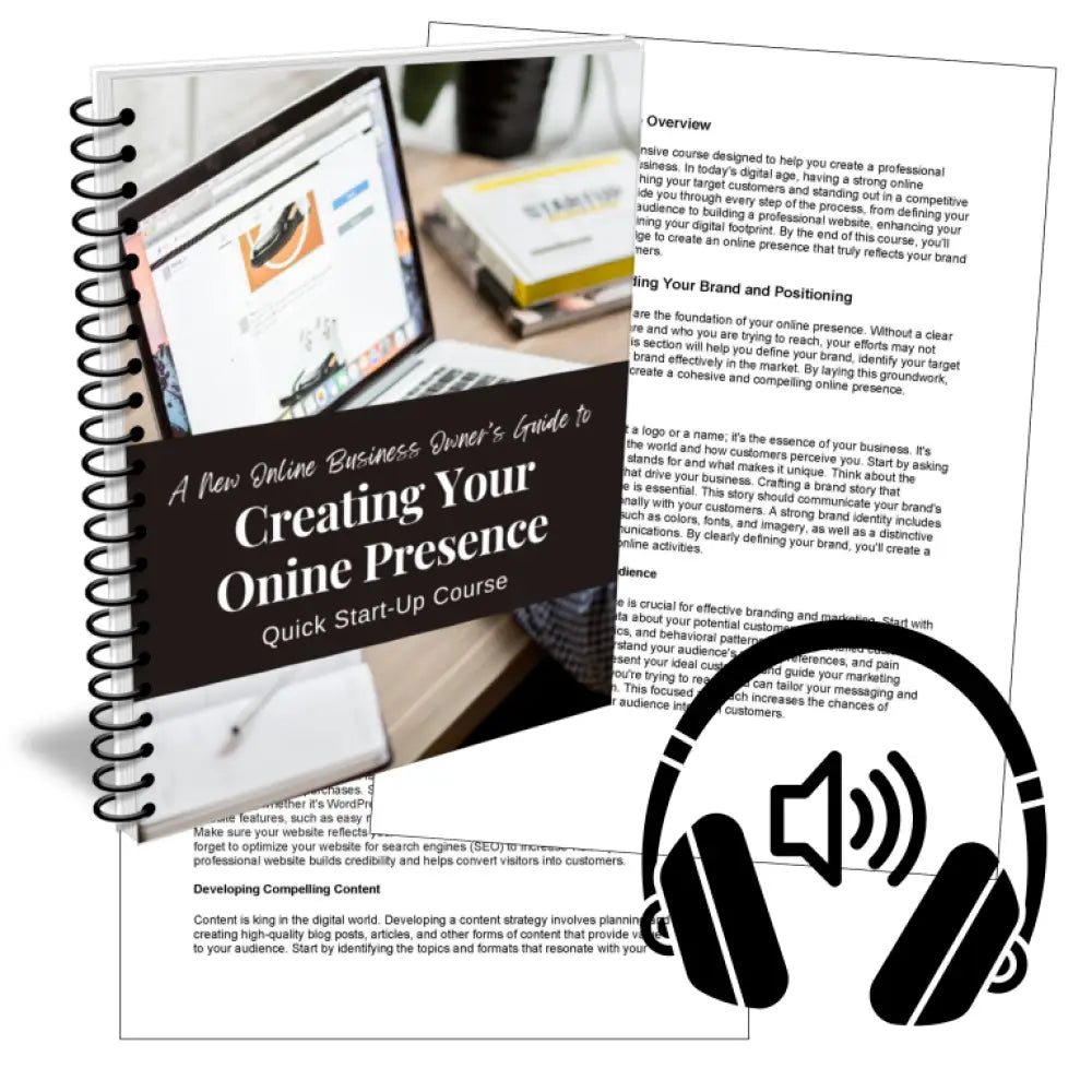 Creating Your Online Presence Plr Course Reports