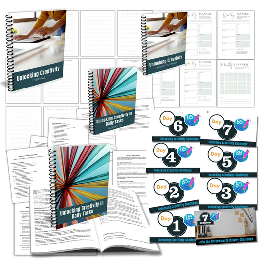 Unlocking Creativity in Daily Tasks PLR Course