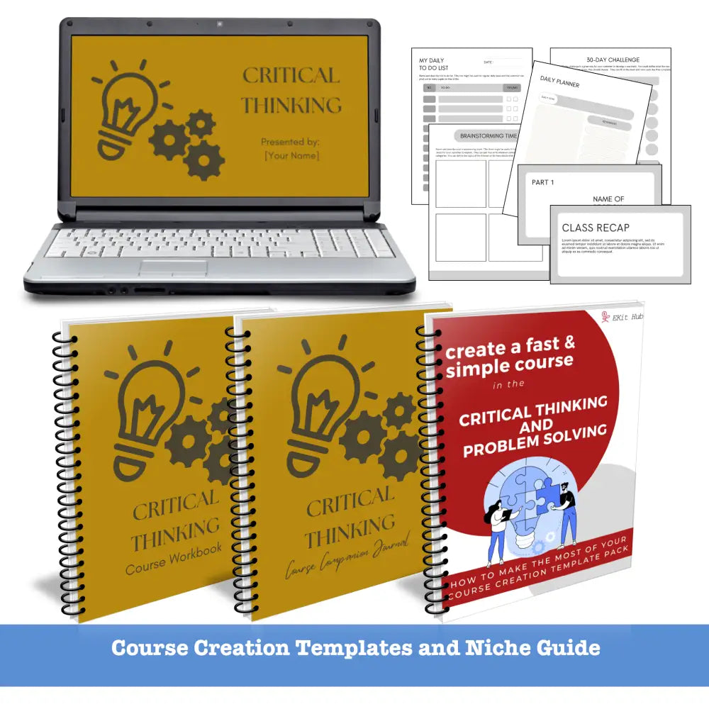 critical thinking course materials