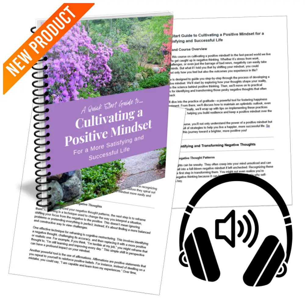 Cultivating A Positive Mindset Plr Course Reports