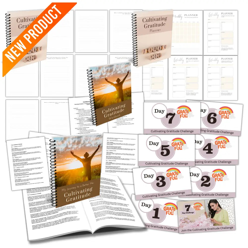 Cultivating Gratitude - A Better Me PLR Course PLR Reports