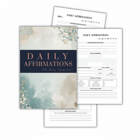 30 Day Affirmation PLR Journal