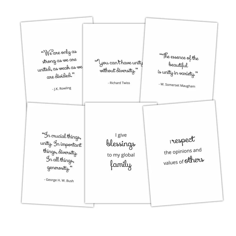 36-Diversity Quote - Plr Card Deck Leadership Templates