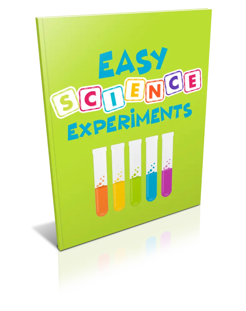 ’Easy Science Experiments’ Kid’s Workbook - Plr Rights Printable Journals