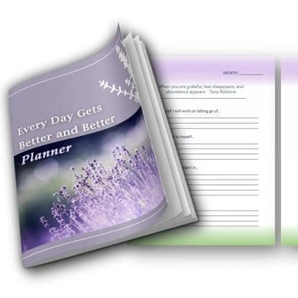 Every Day Gets Better 365-Day Printable Planner Plr Planners