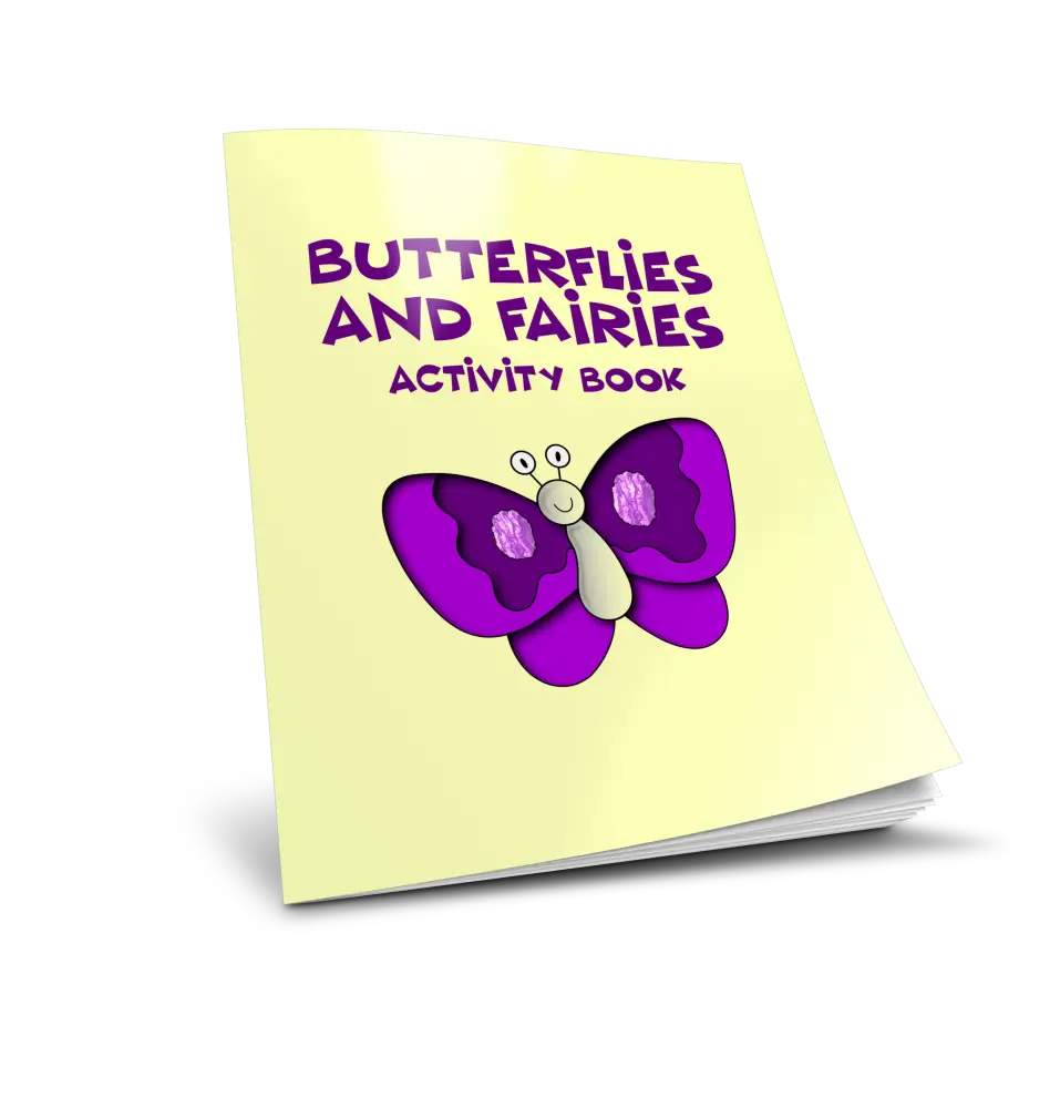 ’Fairies & Butterflies’ Kid’s Workbook - Plr Printable Journals