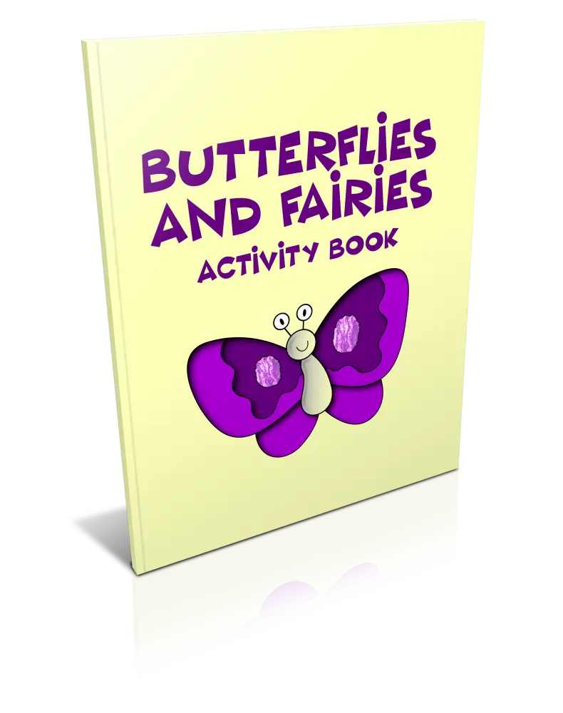 ’Fairies & Butterflies’ Kid’s Workbook - Plr Printable Journals