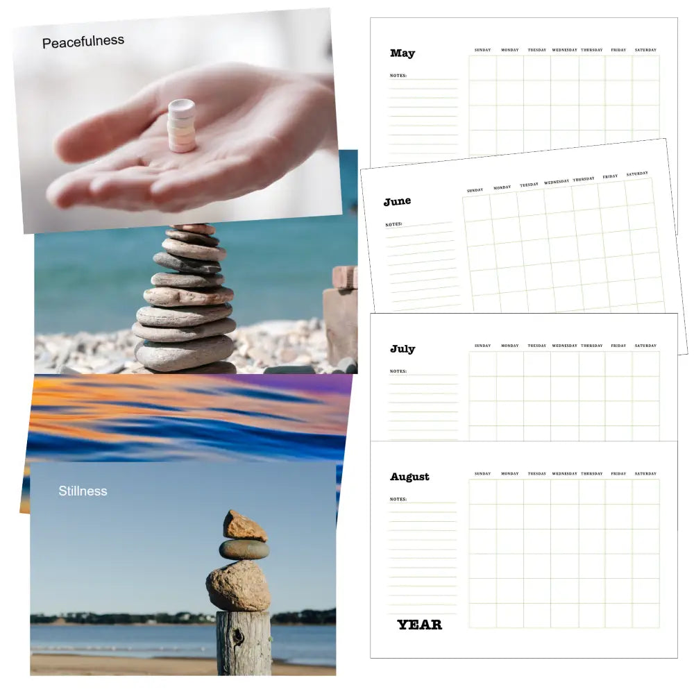 Finding Balance Calendar PLR Finding Balance Calendar PLR