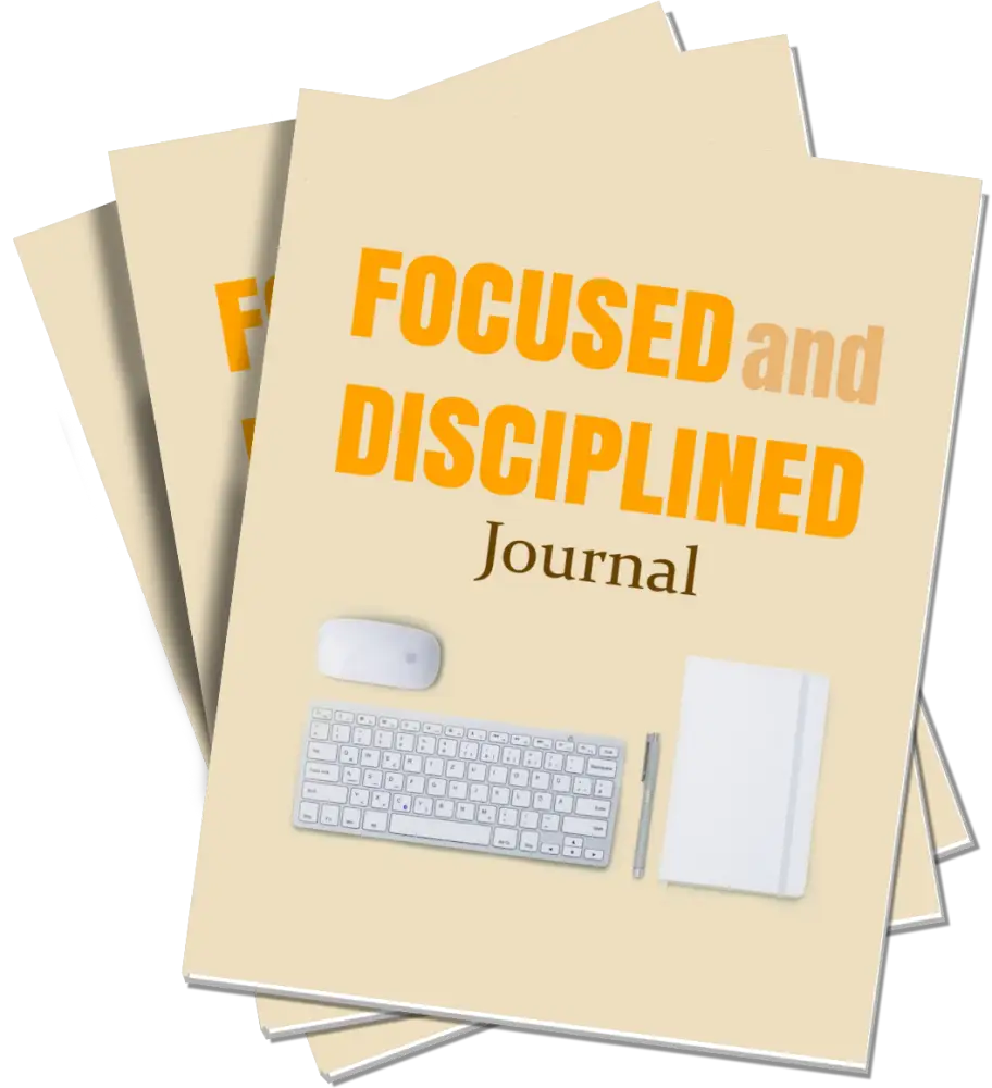 Focused and Disciplined Journal PLR