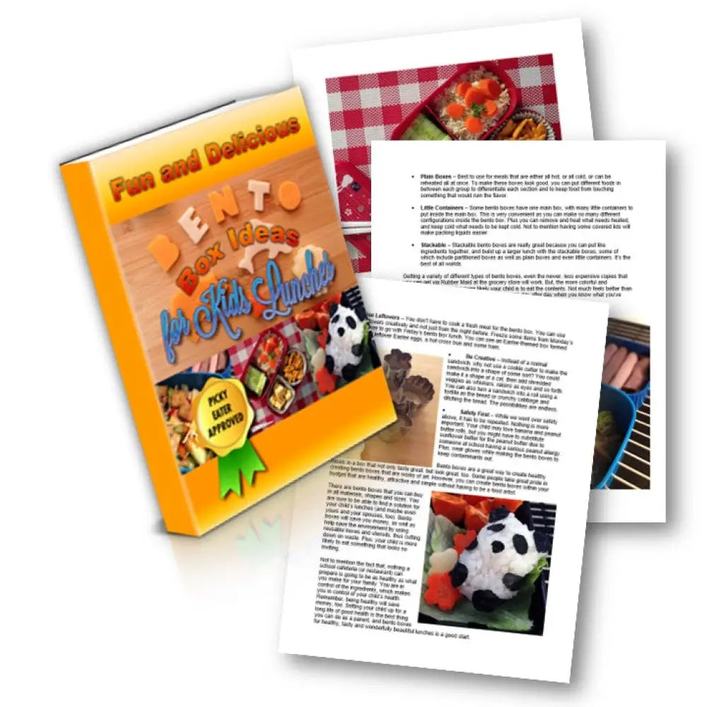 Fun Bento Box Ideas For Kids Lunches Plr Report Reports