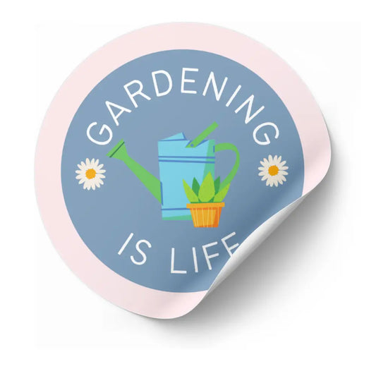 Gardening Printable Sticker