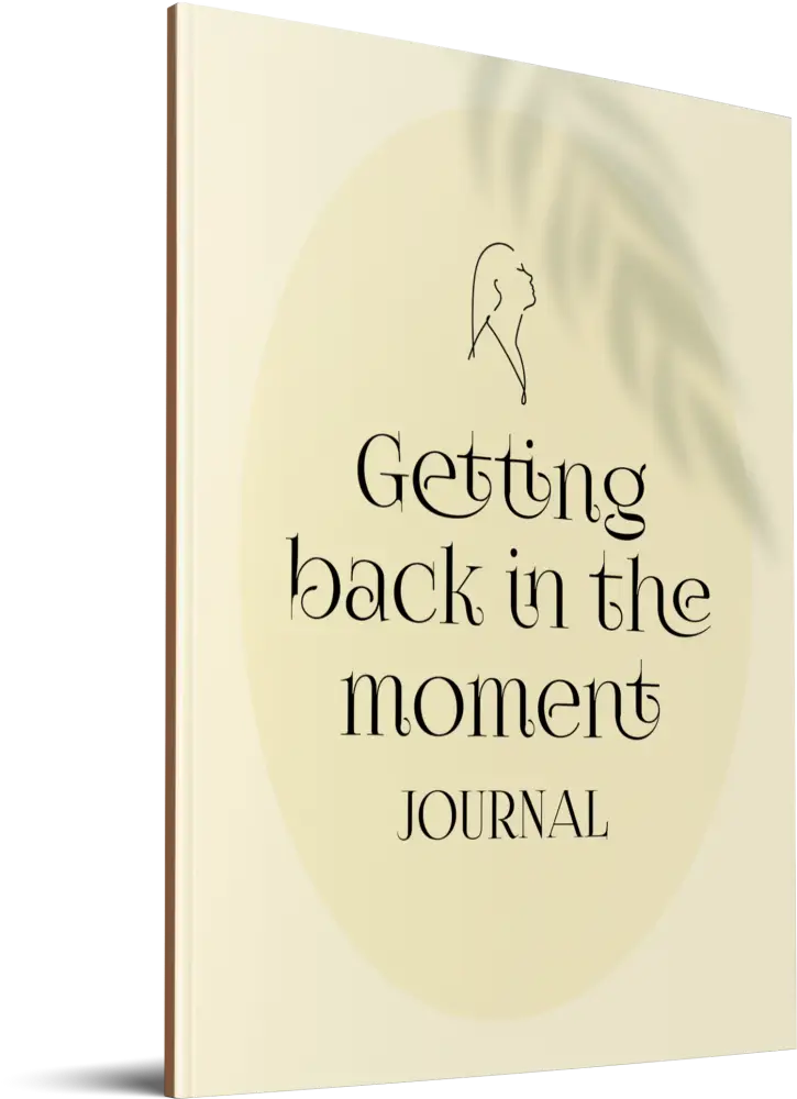 Getting Back In The Moment Printable Journal With Private Label Rights Plr Journals