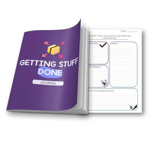 Getting stuff done journal plr