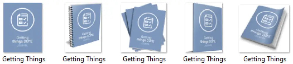 getting things done plr journal