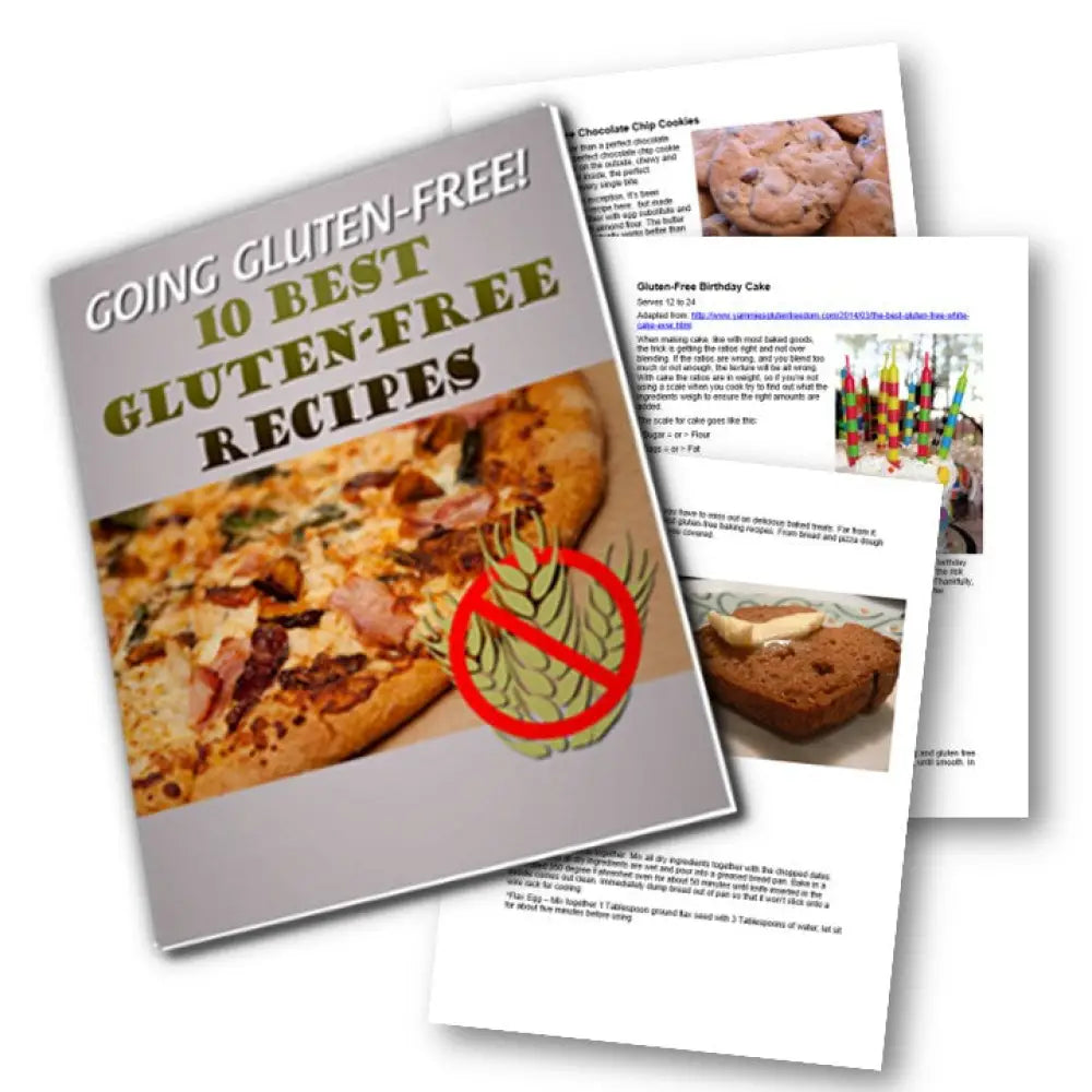 Going Gluten Free Recipes Plr Report Reports