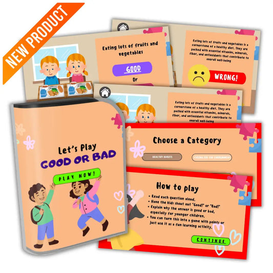 Good Or Bad Kid’s Game- Plr Rights Printable Journals