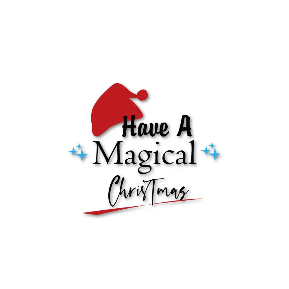 ’Have A Magical Christmas’ Holiday Plr Poster Graphic Printable Graphics