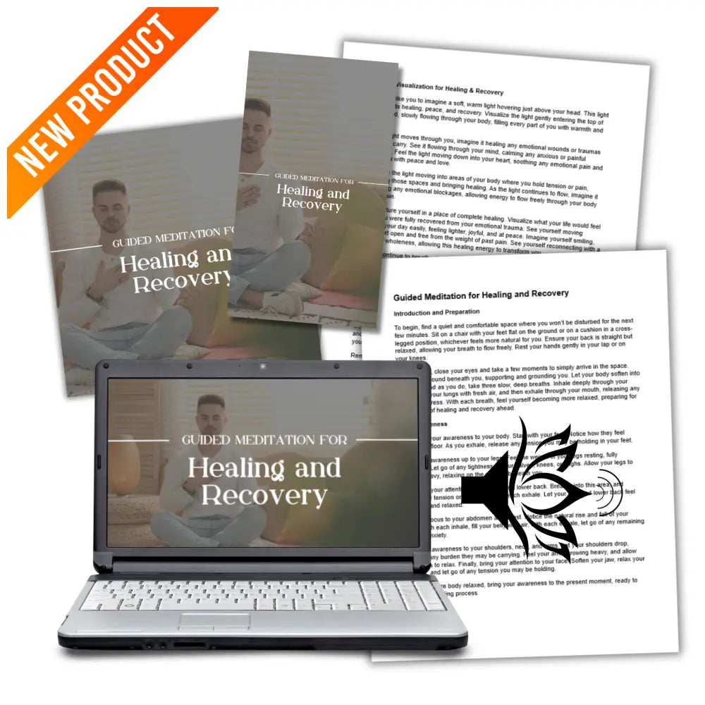 Healing And Recovery Done-For-You Guided Meditation Plr Business Templates