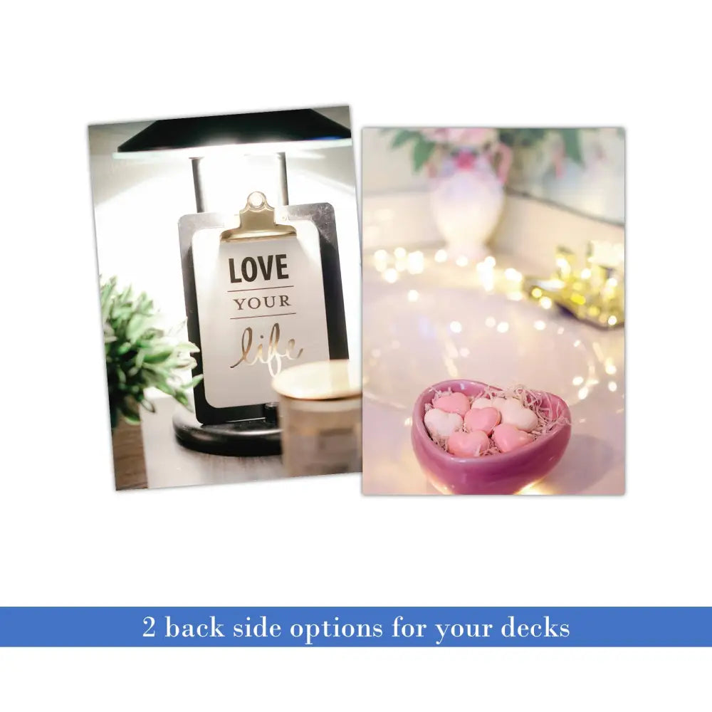 Healthy Goals Quotes - Self-Care Plr Card Deck Business Templates