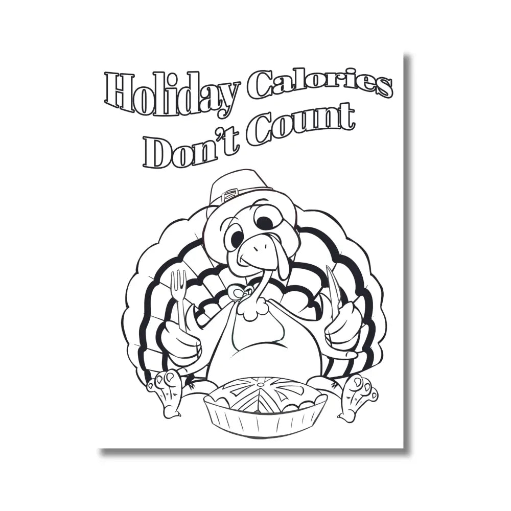 holiday calories don't count holiday plr