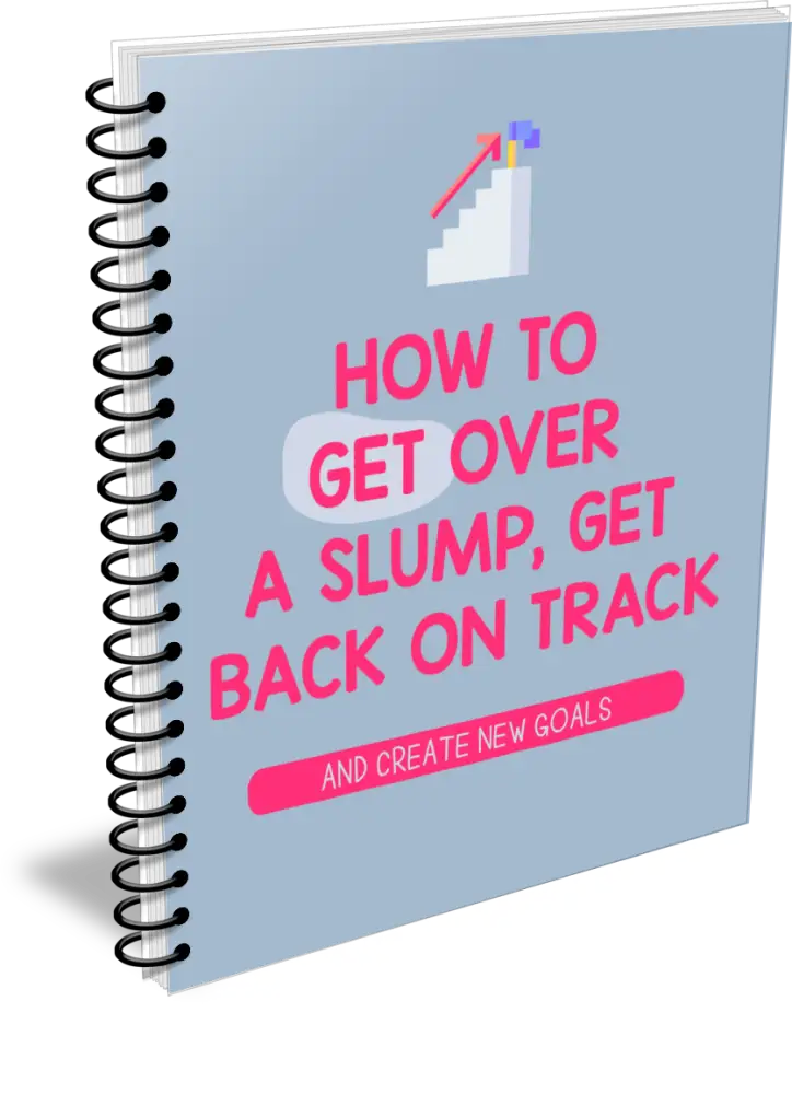 How to Get Over a Slump and Create Goals PLR Report