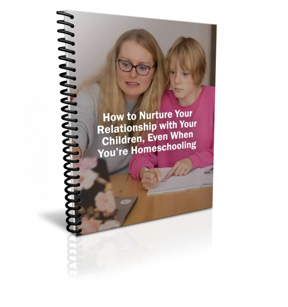 how to nurture your relationship with your children, even when you're homeschooling report private label rights