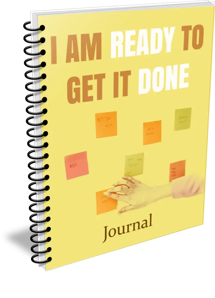 I am Ready to Get It Done PLR Journal