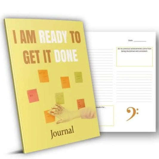 I am Ready to Get It Done PLR Journal