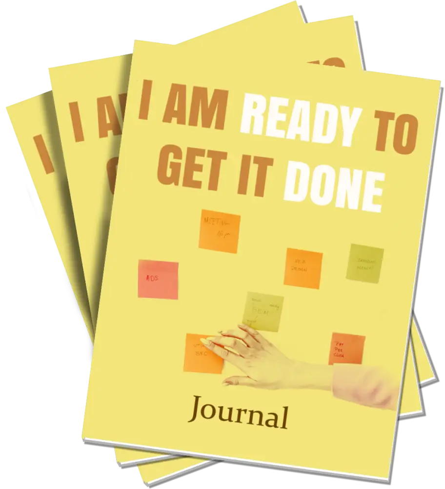 I am Ready to Get It Done PLR Journal