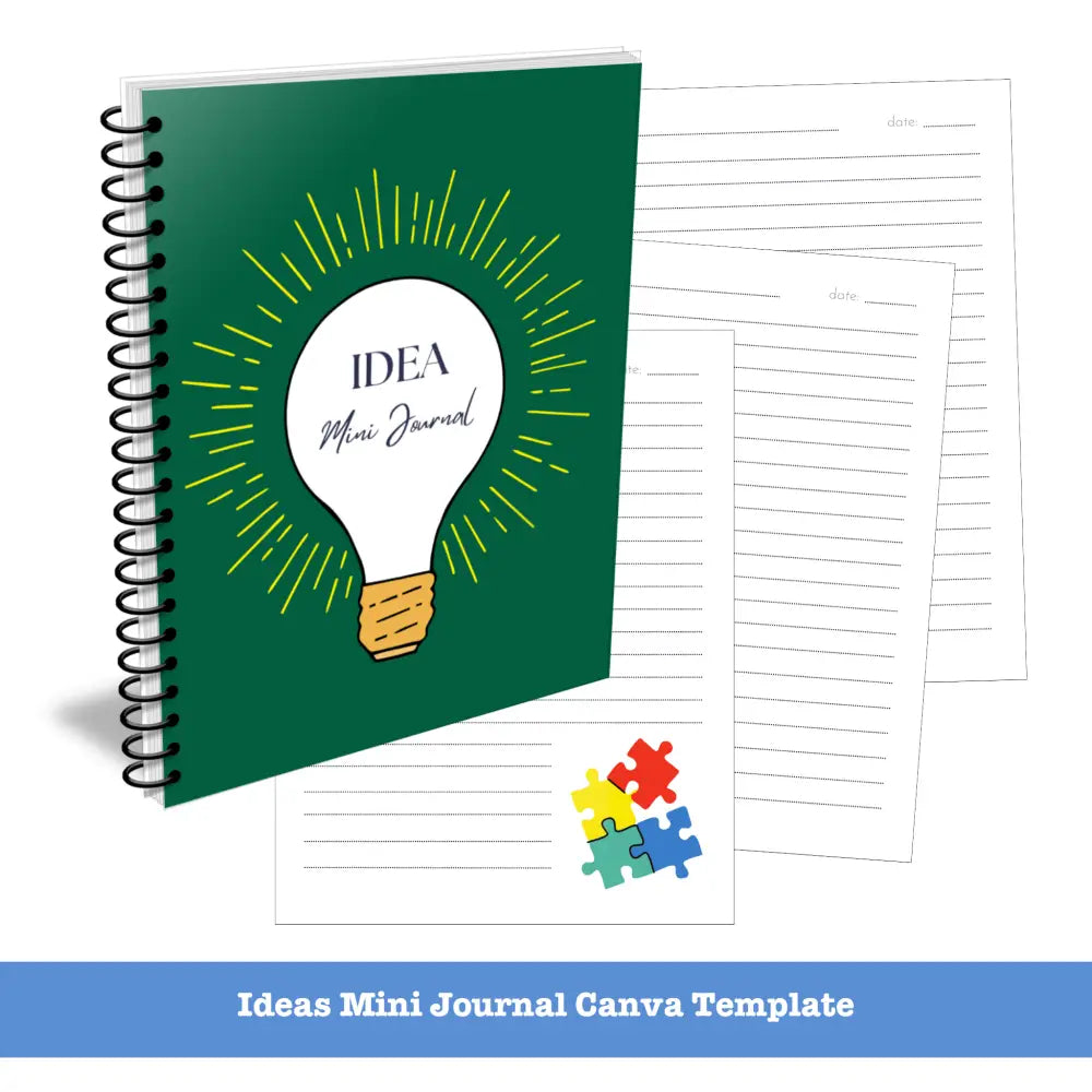 Idea Canva Journal Template - Mini Plr Templates