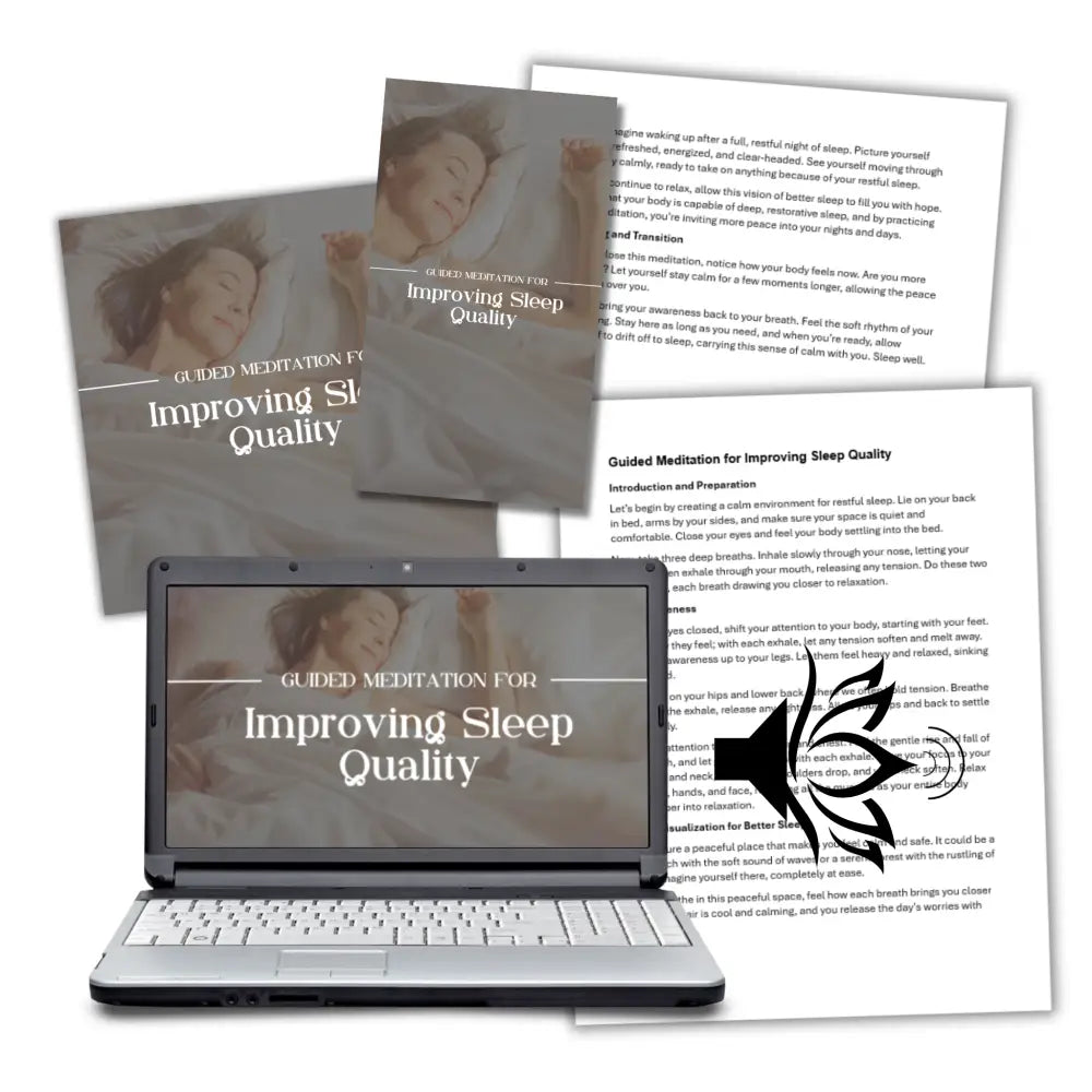 Improving Sleep Quality Done-For-You Guided Meditation Plr Business Templates