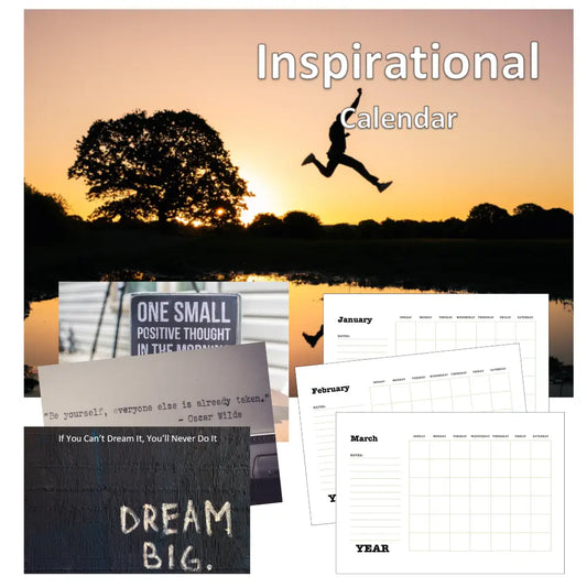 inspirational printable calendar plr