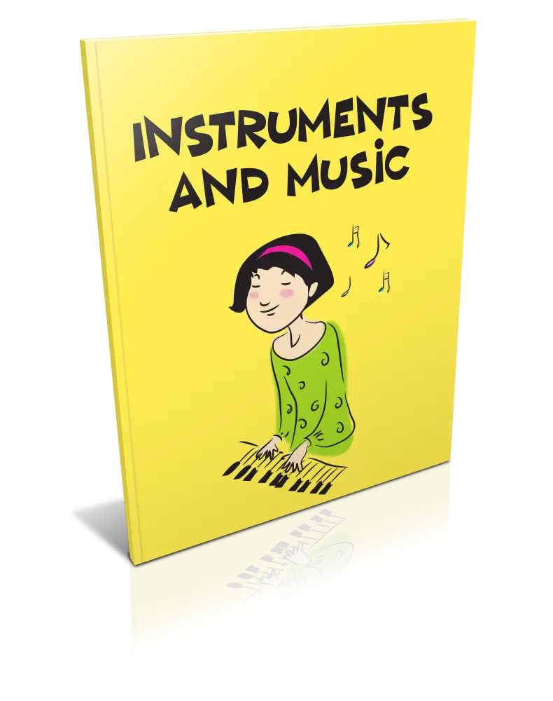Instruments and Music PLR Activity Book