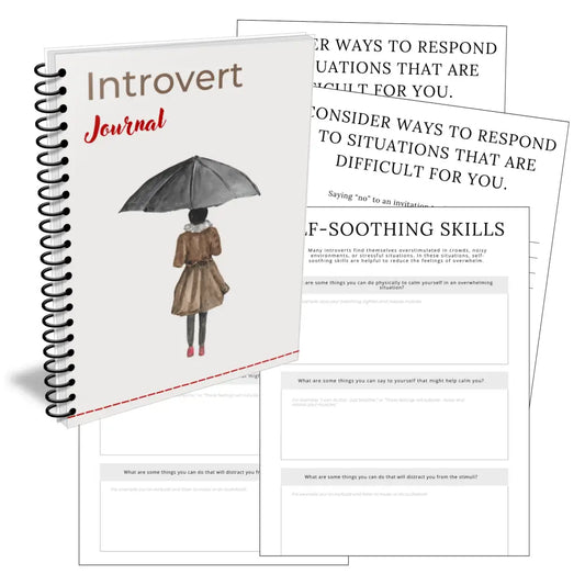 Introvert - Printable Canva Plr Journal Templates