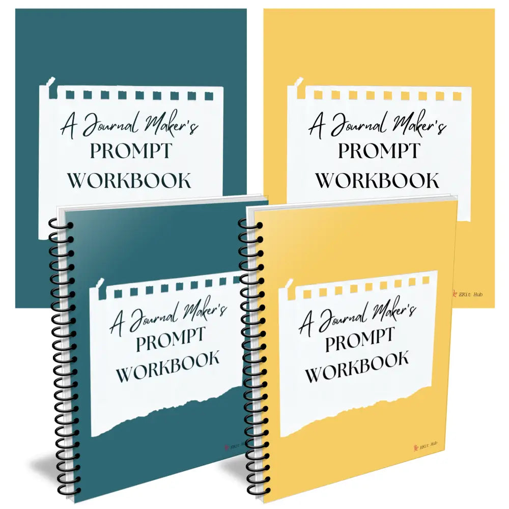 Journal Makers Prompt Writing Workbook Business Templates