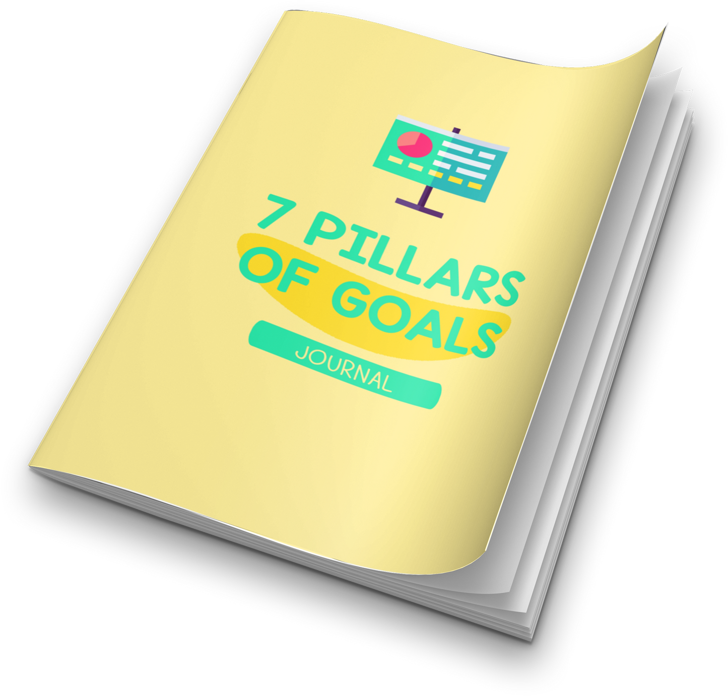 7 pillars of goals plr journal