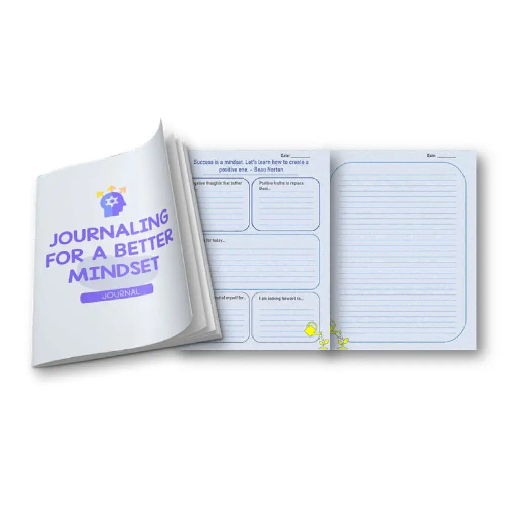 Journaling For A Better Mindset Printable Journal
