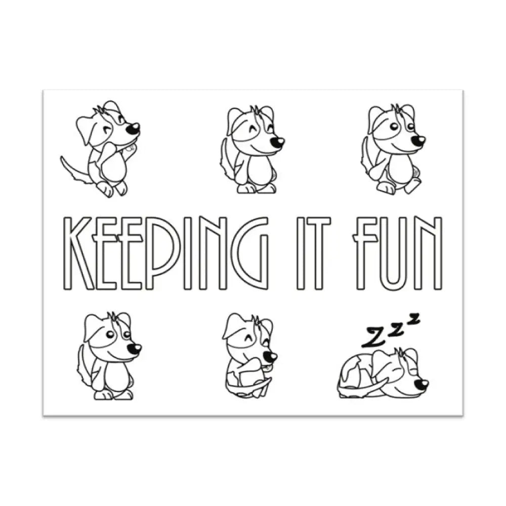 Keeping It Fun Plr Coloring Page - Inspirational Content With Private Label Rights Pages