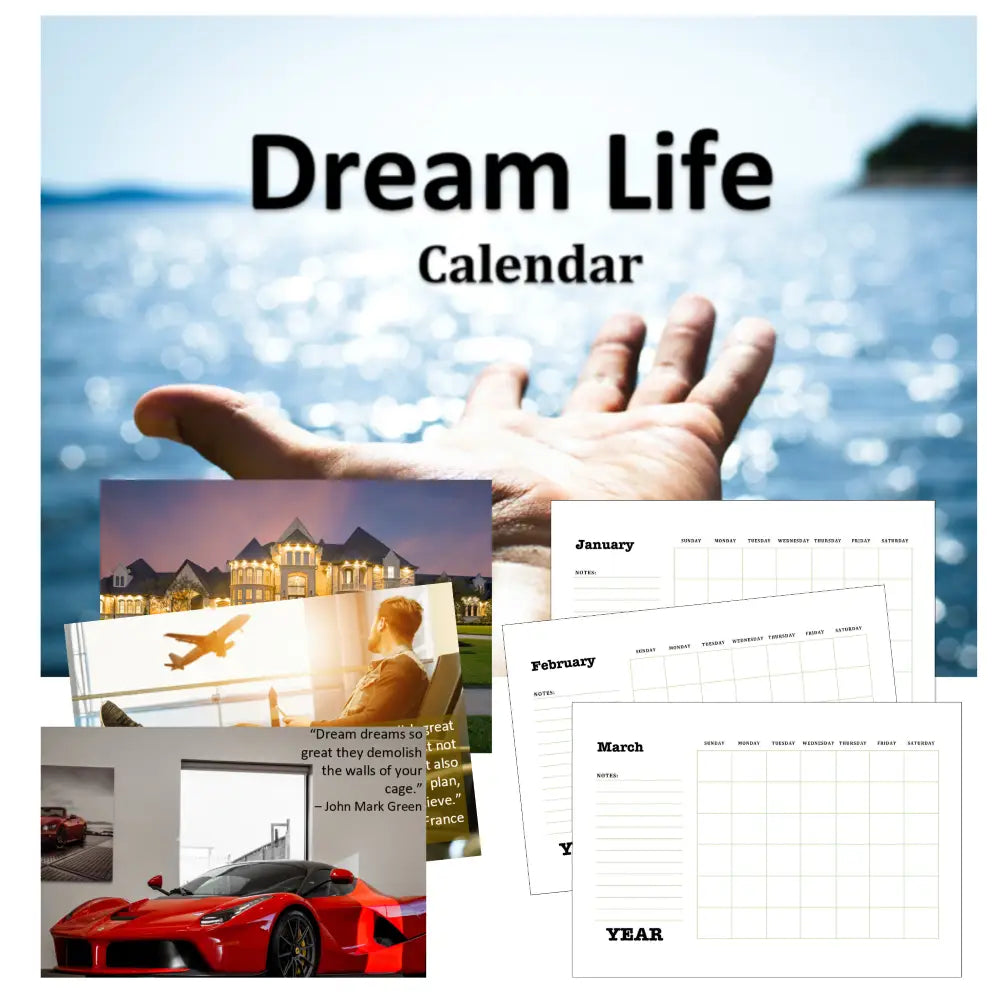 dream life calendar plr