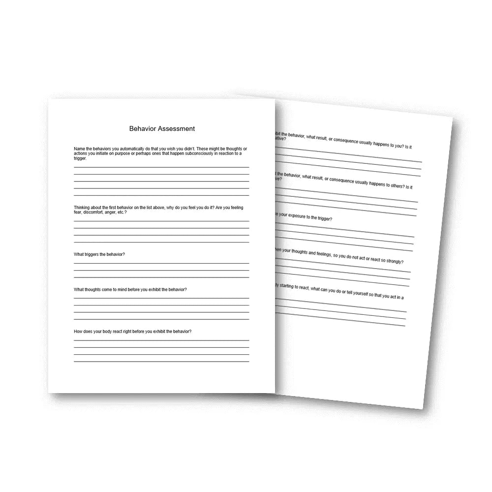 Maintaining Composure & Behavior Pattern Plr Printables Printable Worksheets And Checklists