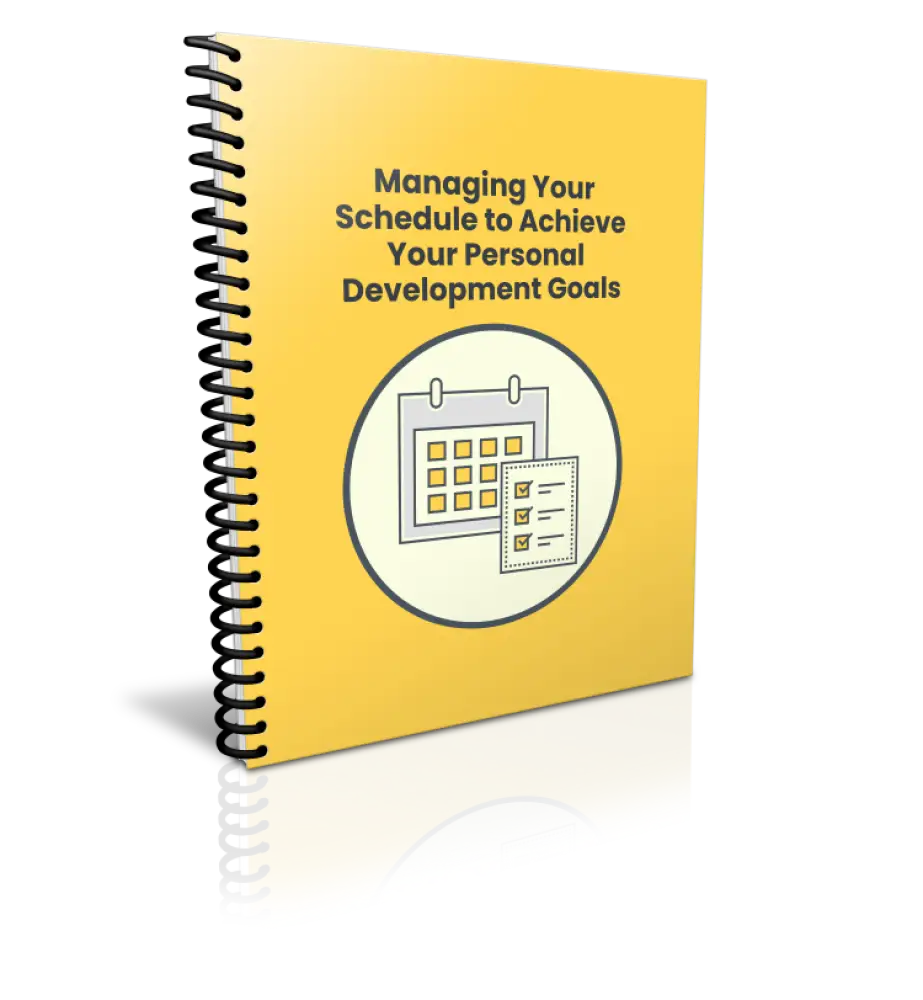 managing your schedule to achieve your personal development plr