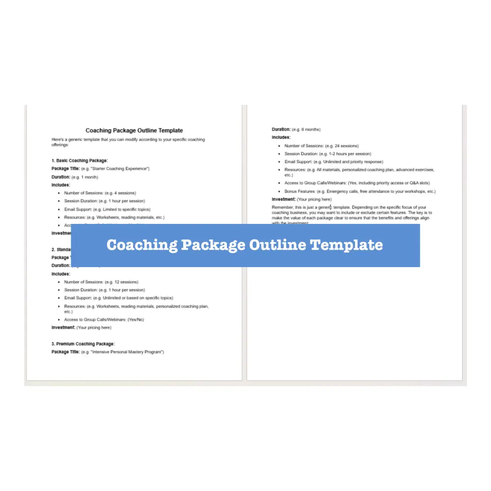 Marketing For Coaches Guide With Worksheets And Checklists Business Templates