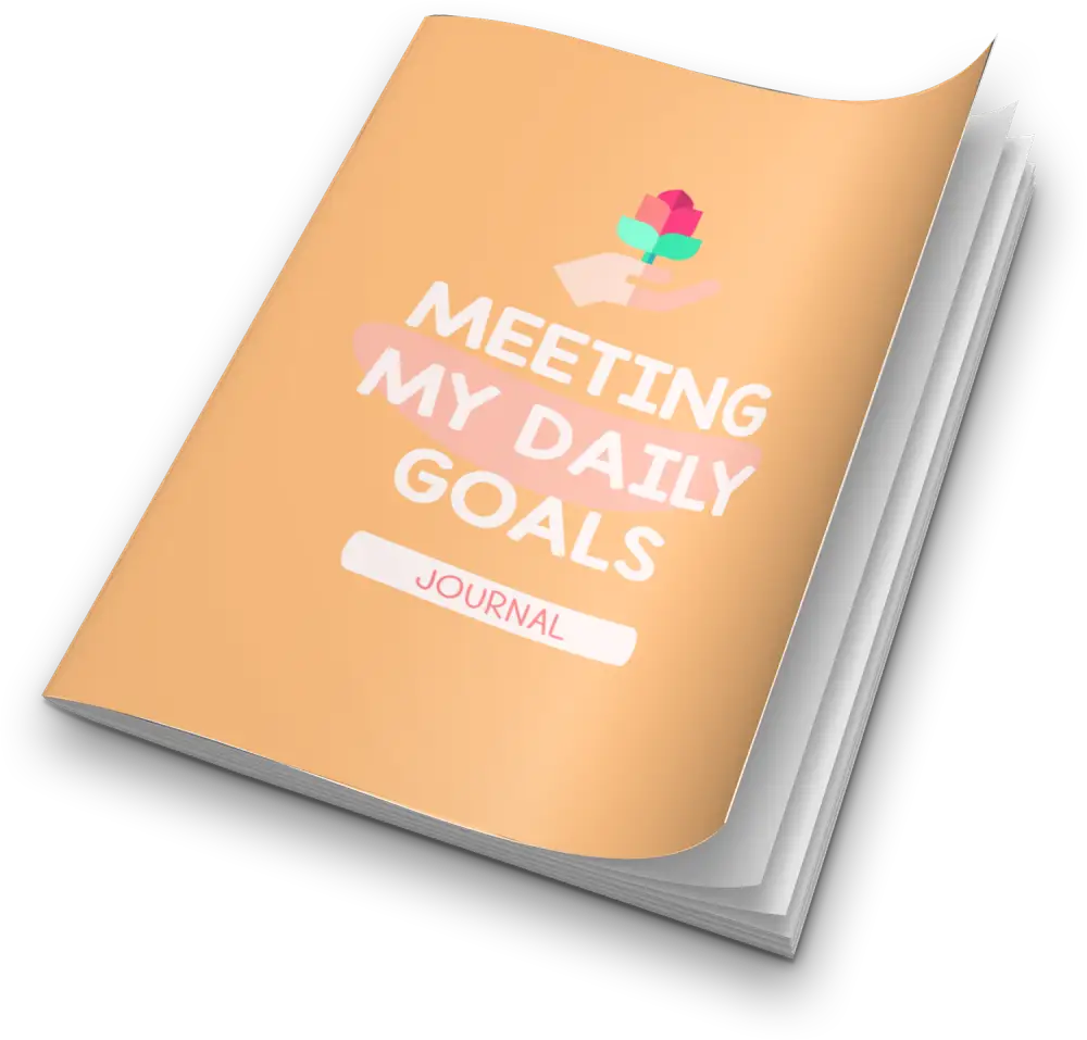 Meeting My Daily Goals Printable Journal Plr Journals