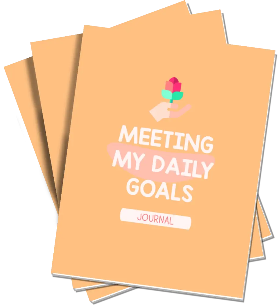 Meeting My Daily Goals Printable Journal Plr Journals