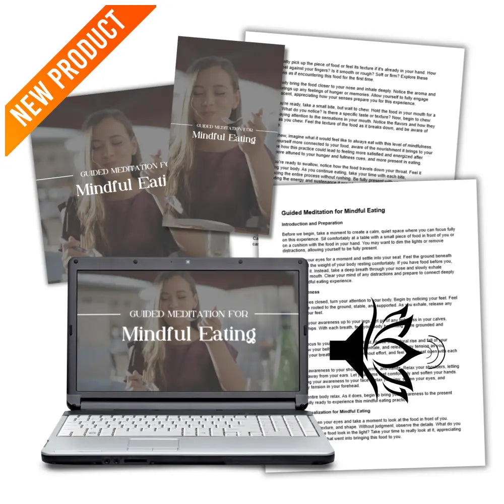 Mindful Eating Done-For-You Guided Meditation Plr Business Templates