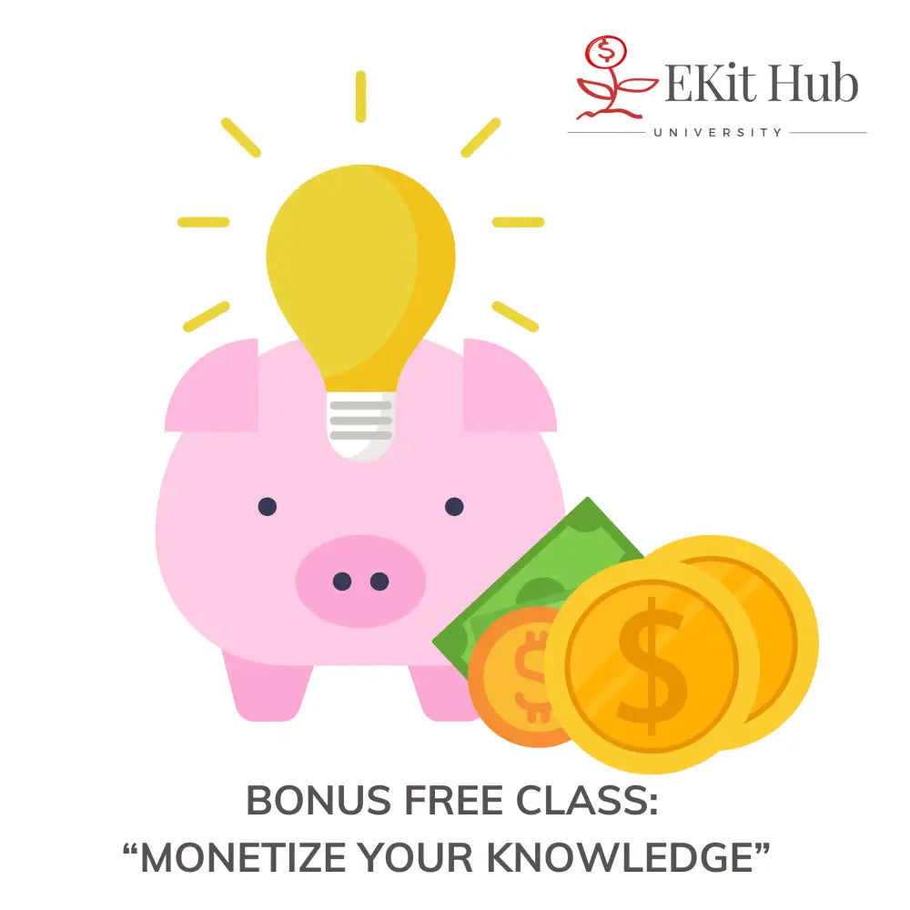 Monetize Your Knowledge Template Starter Kit: Smart Ways To Make Money From What You Already Know