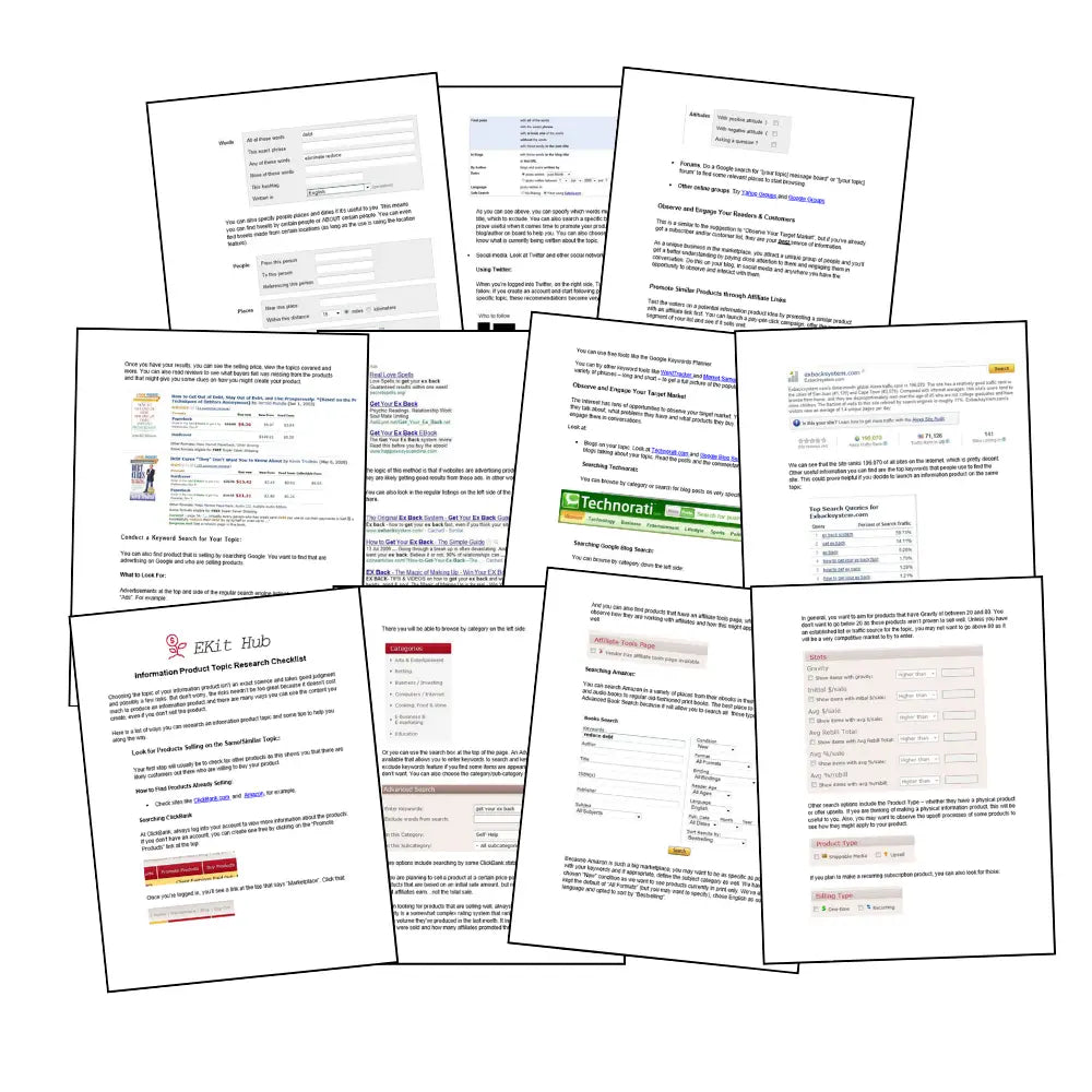 Monetize Your Knowledge Starter Kit: 100 Templates to Make Money from