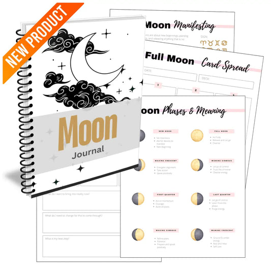 Moon - Printable Canva Plr Journal Templates